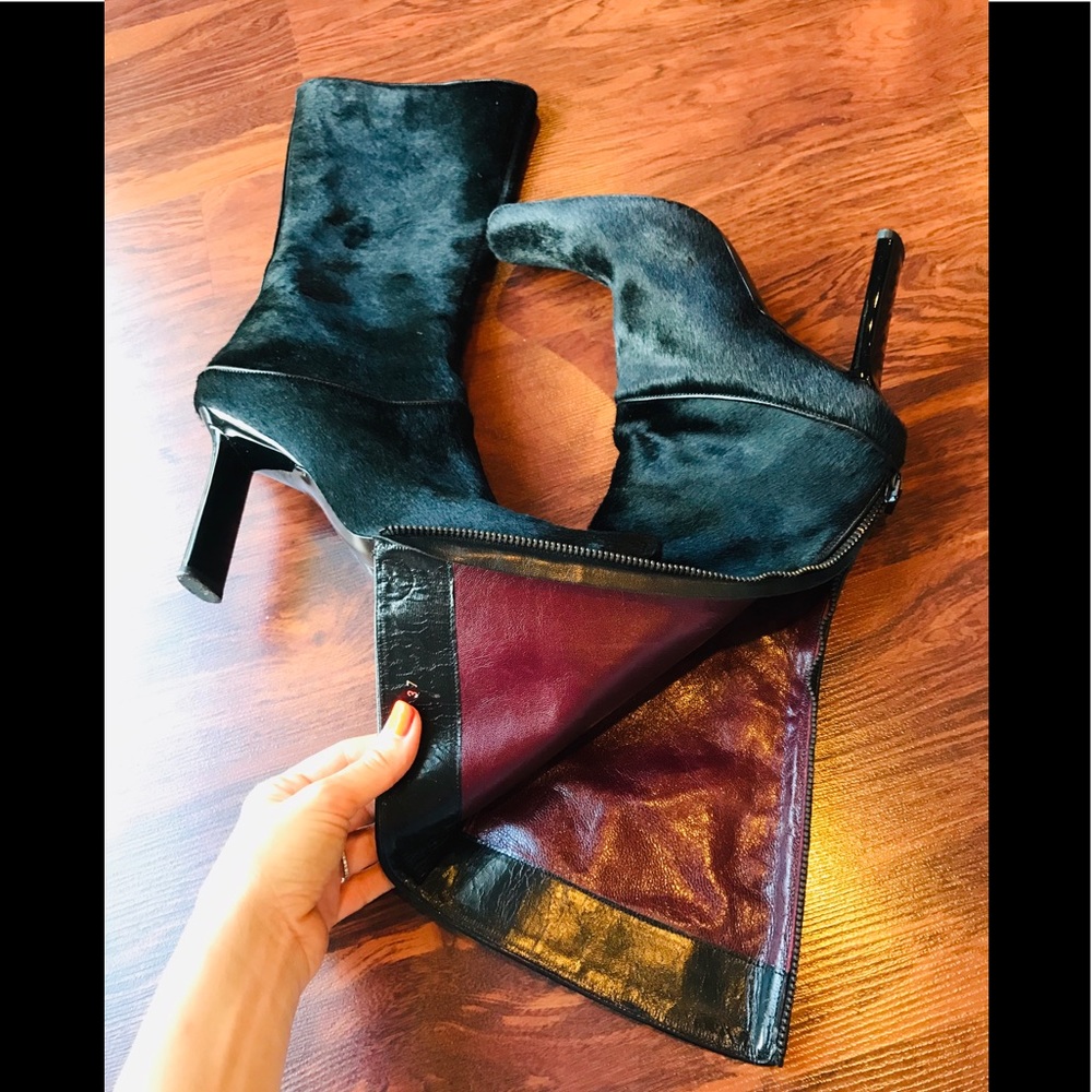 Authentic LERRE Pony Hair Booties - Picture 6 of 8